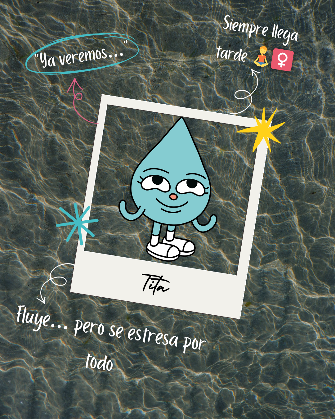 Tita — La palomilla del agua character