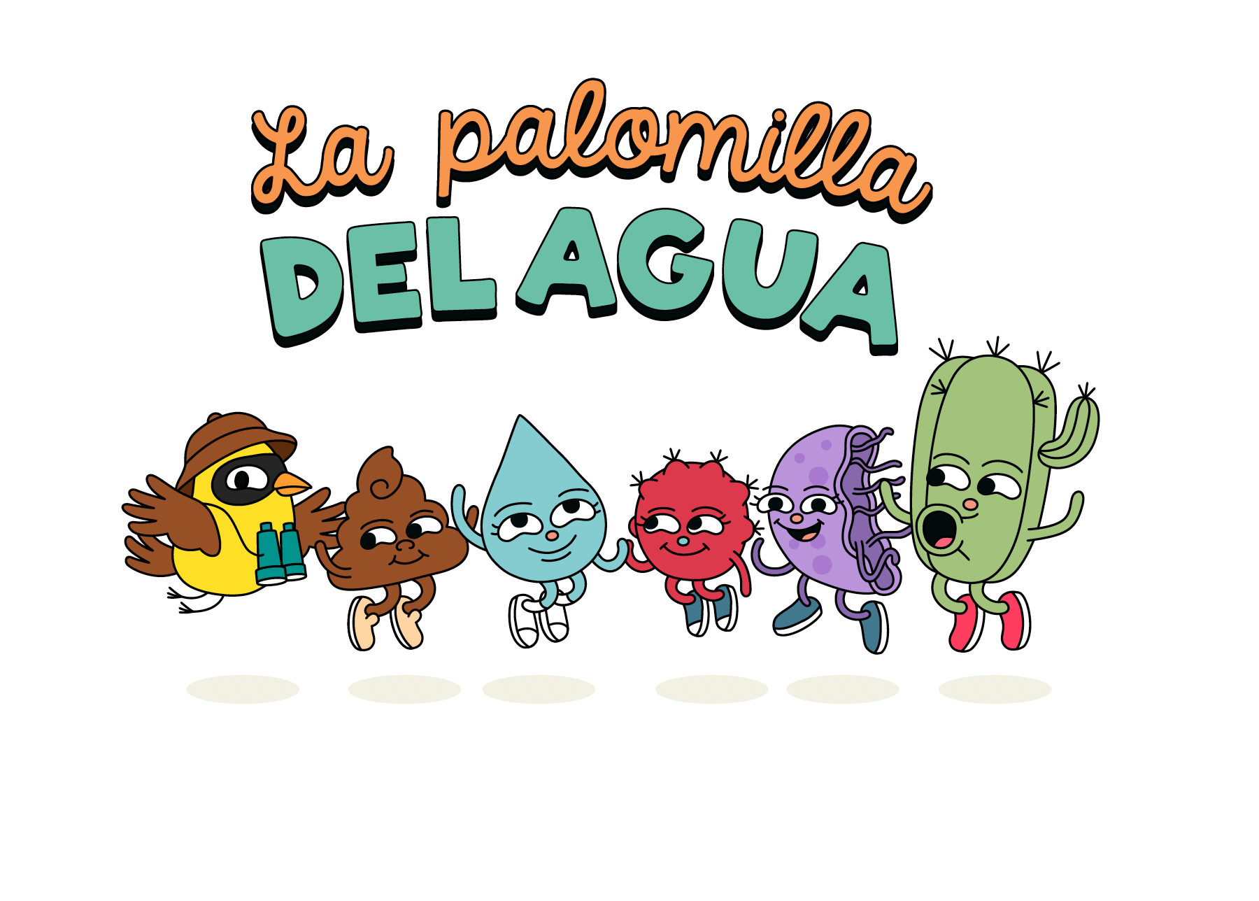 La palomilla del agua — full cast