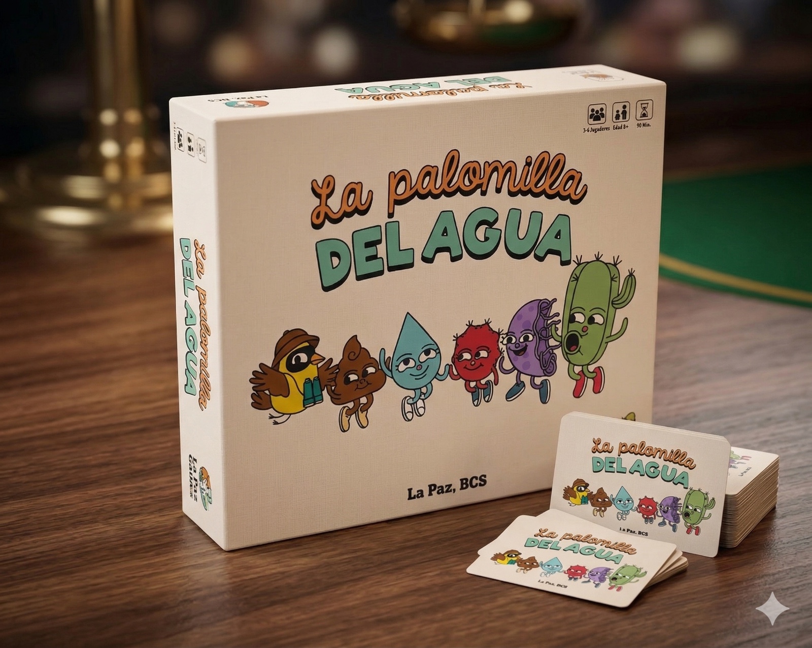Water board game — in progress
