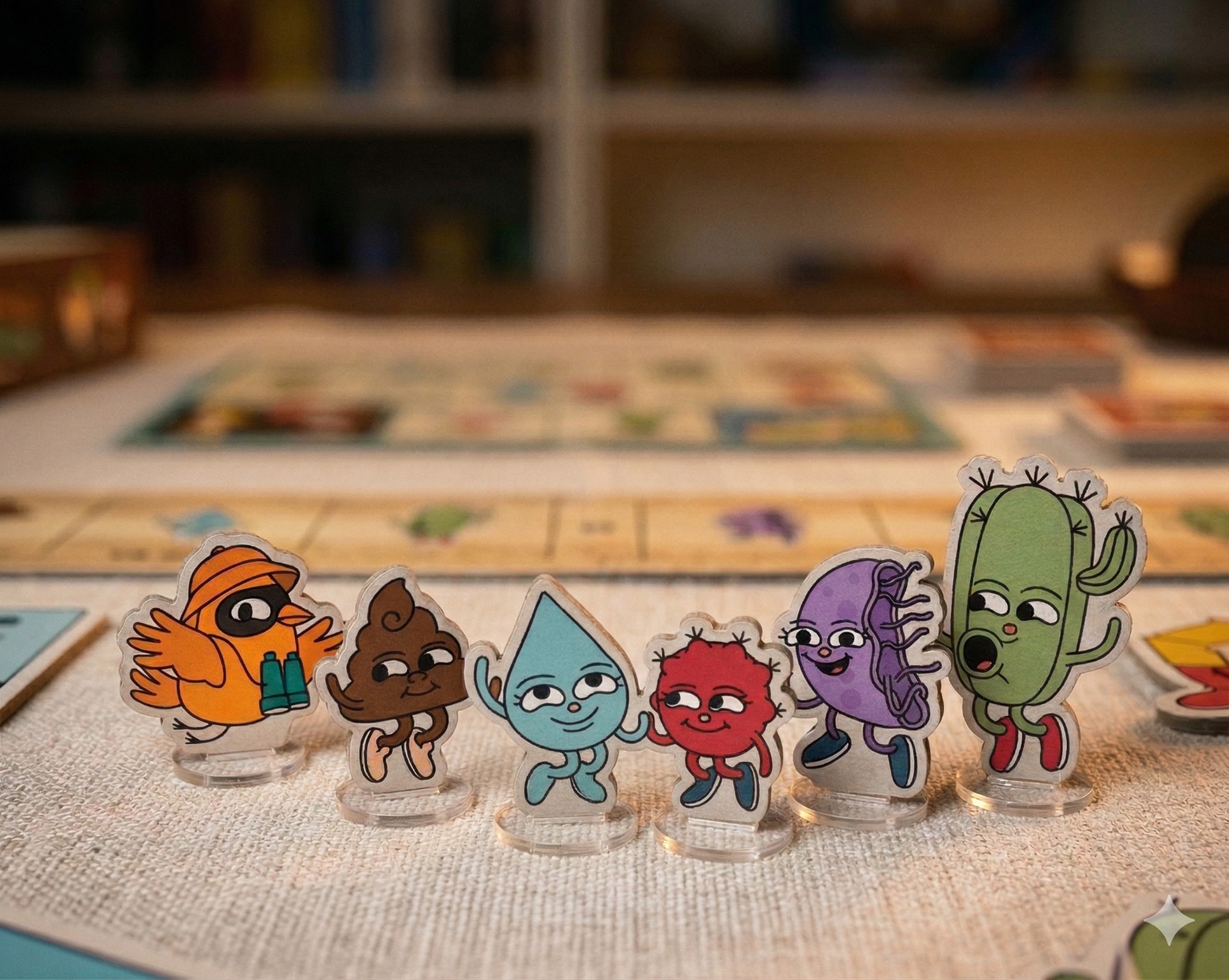 Water board game — in progress